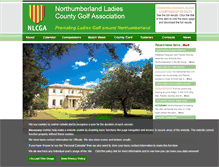 Tablet Screenshot of nlcga.co.uk